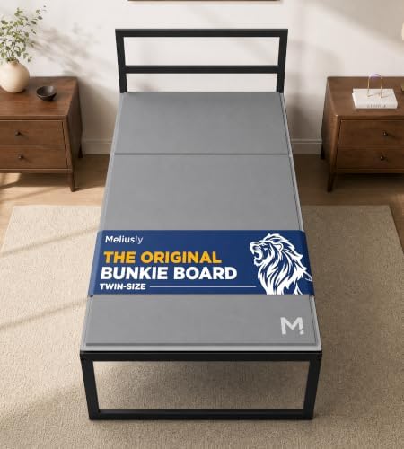 Original Bunkie Board Full Size (54x75) - Under Bed Support | Non-Slip Breathable Bed Support Board for Slatted Bed Frame, Anti-Sag, Noise Minimizing Moisture Resistant Bed Board