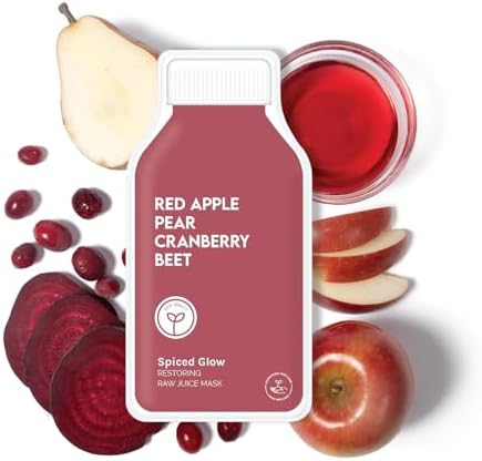 ESW Beauty Strawberries & Cream Soothing Face Mask, Korean Skin Care 1 Pack