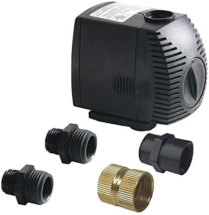 Algreen 500GPH Watering System Pump + 80 Gallon Rain Water Collection Barrel