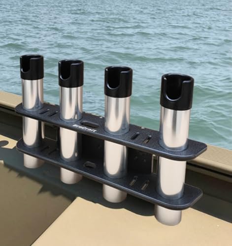 Brocraft Rod Holder for 90 Degree Boat Track System/Lund Sport Track/Versatrack Track/Ranger Track