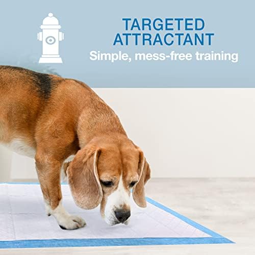 Four Paws Wee-Wee Superior Performance Little Dog Pee Pads, 28 Count | Quilted leak-proof puppy pads, dog housebreaking & potty training