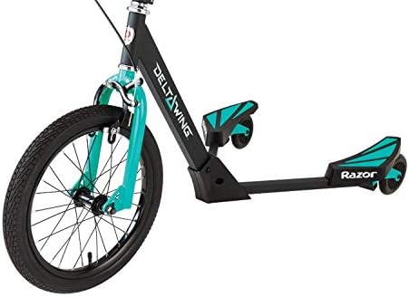 Razor DeltaWing Scooter Black/Mint Green, One Size