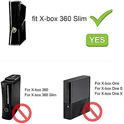 Power Supply for Xbox 360 Slim AC Adapter, Non-OEM Replacement, Global Voltage, LED Indicator, 135W, 12V-10.83A