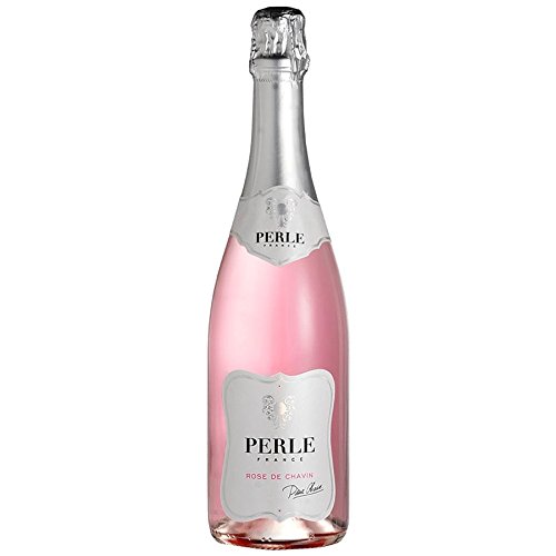 Pierre Chavin Perle Blanc Alcohol-Free 0.0% Sparkling White Wine Alternative From France, Low Calorie, Halal Certified, Vegan, and No Sulphites 750ml