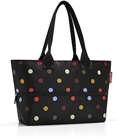 reisenthel shopper e1 - Large capacity and expandable bag made of water repellent and recycled polyester fabric