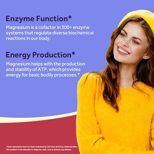 Doctor's Recipes Magnesium Glycinate Supplement, Amino Acid Chelated, Non Buffered, High Absorption, Easy on Stomach, Support Calm, Bone, Heart