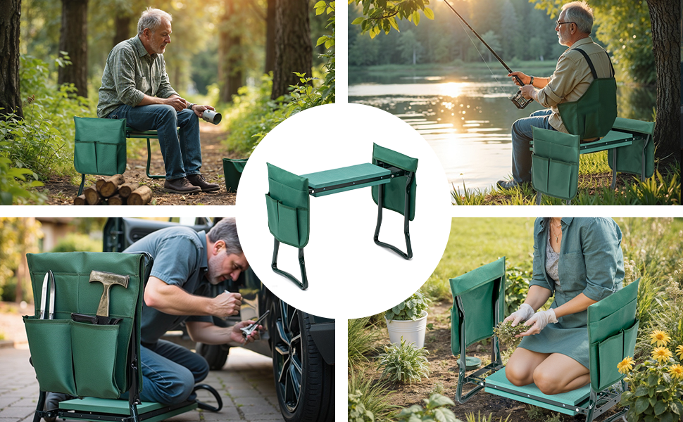 Foldable Kneeling Bench