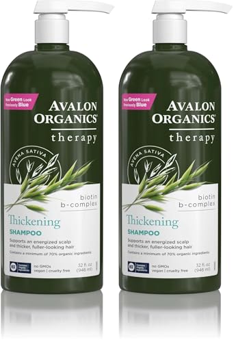 Avalon Organics Therapy Biotin B-Complex Thickening Shampoo, 32 oz