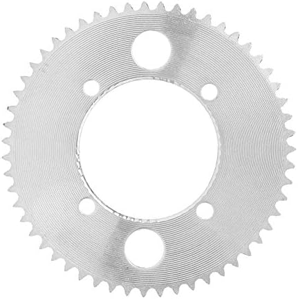 Qii lu Rear Chain Sprocket, 25H 55T 2.126in Rear Chain Sprocket Fit for E300 Compatible #25 Electric Scooter