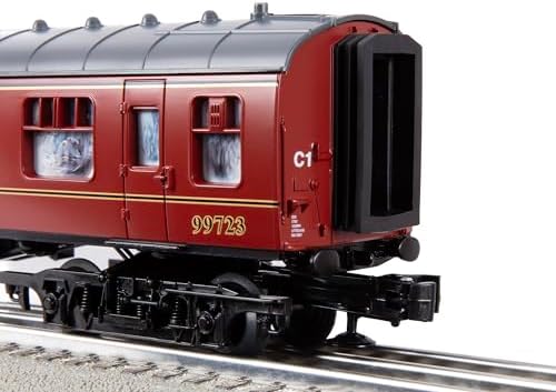 Lionel Trains - Dementors Coach with Sounds #99723, O Gauge, Red,grey
