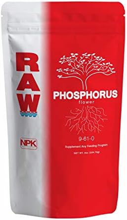 RAW Phosphorus Fertilizer - Water Soluble, High Phosphorus for Plants, 10lb | Energy for Fruit and Flower - Ideal Hydroponic Phosporus Fertilizer for Indoor Plants, Gardens and Vegetables