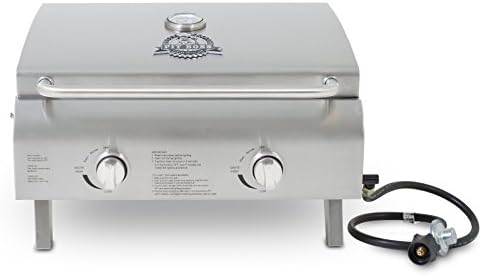 Pit Boss Grills 75275 Stainless Steel Two-Burner Portable Grill