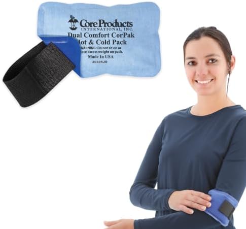 Reusable Hot & Cold Therapy Pack for Pain Relief and Injuries, Large | Provides versatile hot or cold therapy to help relieve muscle aches, joint pain, swelling, and stiffness.