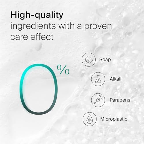 SEBAMED Sensitive Skin Face and Body Wash for Women and Men, pH 5.5, Mild Gentle Hydrating Cleanser, Hypoallergenic Body Wash, Dermatologist Recommended, 33.8 Fluid Ounces (1 Liter)