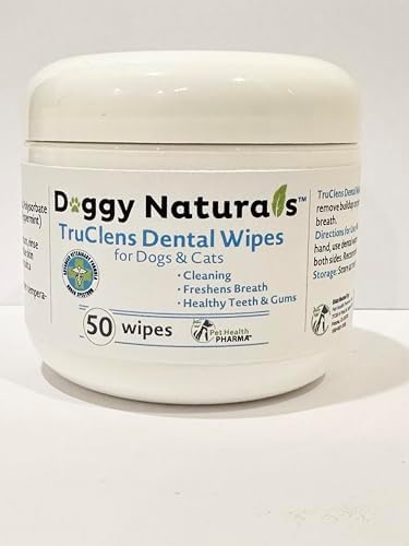 Truseb | Dental TRUCLENS Wipes for Dogs and Cats (50ct Wipes)