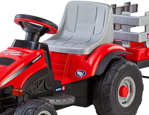 Peg Perego Case IH Little Tractor and Trailer