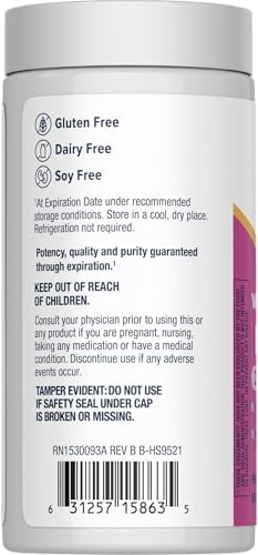 Renew Life Women's Probiotic 25 Billion CFU | 30 Vegetarian Capsules | Supports Urinary, Digestive, and Immune Health | Dairy, Soy and Gluten-Free Supplement