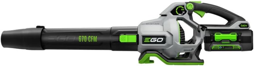 EGO POWER+ Cordless Electric Leaf Blower, 530 CFM, With Battery - LB5302