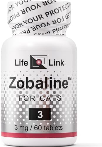 LifeLink's Zobaline for Cats 3mg x 60 Tablets