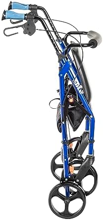 Drive Medical Hugo Elite Rollator Walker with Seat and Basket