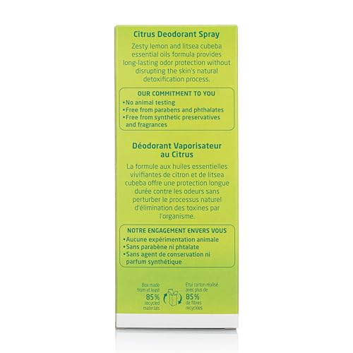 Weleda Wild Rose 24h Deodorant Spray, 3.4 Ounce