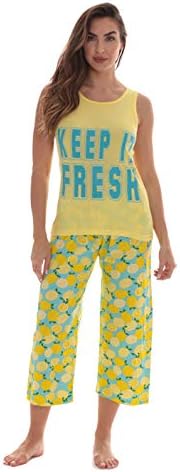 Just Love 100% Cotton Capri Sets Women Sleepwear