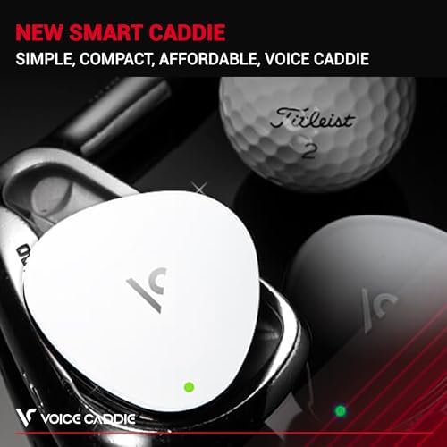 Voice Caddie VC300SE Golf GPS Rangefinder | Voice Output of Distance at Click of Button | Front, Middle, Back of Green Info | Over 40