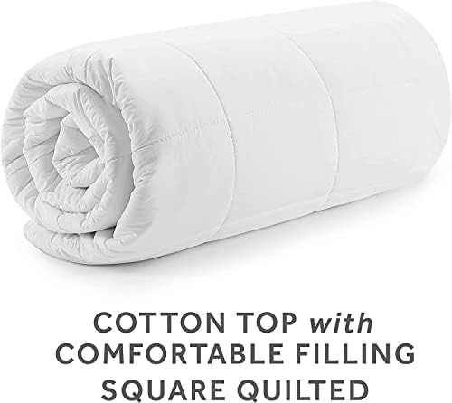Sunbeam King Premium Electric Heated Mattress Pad with Dual Controls, 20 Heat Settings and 100% Cotton Top