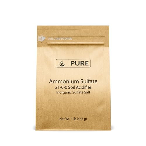 Pure Original Ingredients Ammonium Sulfate (8 oz) Soil Acidifier, Inorganic Sulfate Salt