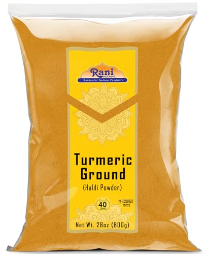 Rani Turmeric (Haldi) Root Whole Spice, Dried 7oz (200g) ~ All Natural | 100% Pure | Vegan | Gluten Friendly | NON-GMO | Kosher | Indian Origin