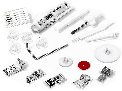 Janome HD3000 Heavy-Duty Sewing Machine with 18 Built-in Stitches + Hard Case