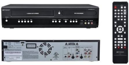 Emerson ZV427EM5 DVD/VCR Combo DVD Recorder and VCR Player With HDMI 1080p DVD/VHS, Progressive Scan Video Out, 5-Speed for Up to 6-hours Recording