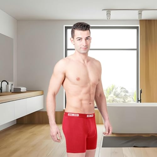 Men's Underwear Micro Modal 3 Pack Boxer Briefs Open Fly