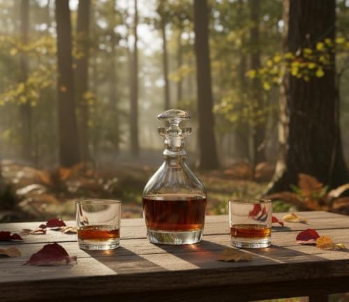 Crystal Thomas Jefferson Decanter