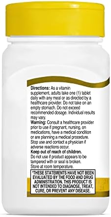 21st Century Niacinamide 500mg Prolonged Release, No Flush, 110 Count | Vitamin B-3 Niacinamide 500 mg, Energy Metabolism & Skin Health Support, No-Flush Formula, Prolonged Release, Non-GMO Tablets