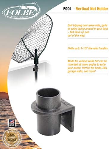 F001 - Vertical Mount Net & Gaff Holder