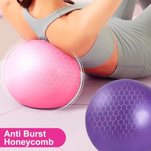 nononfish Mini Exercise Barre Ball for Yoga, Pilates, Stability Exercise Home Workout