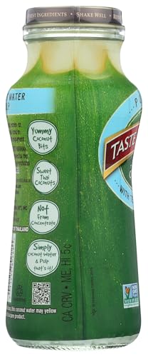 Taste Nirvana Young Coconut Juice With Pulp, 9.5 FZ