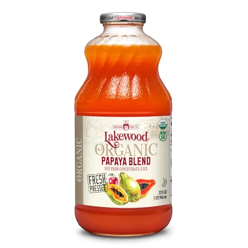 Lakewood Organic Fresh Blends Papaya (1 X 32 FL OZ)