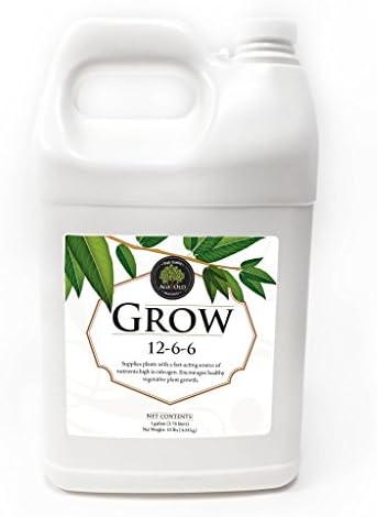 Grow Natural Based Liquid Fertilizer, 32-Ounce