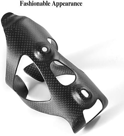 2 Pack Ultra-Light Full Carbon Fiber Water Bottle Cage, Bike Water Bottle Holder Brackets for Road & Mountain Bike