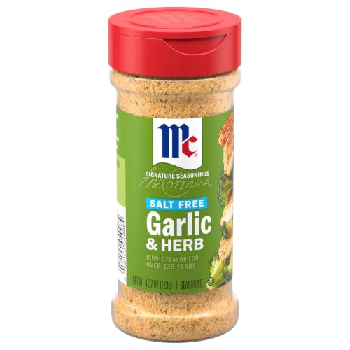 McCormick Salt Free Garlic and Herb Seasoning, 4.37 oz