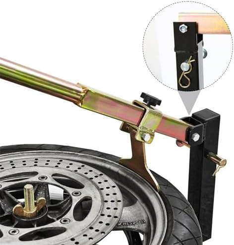 Tire Change Stand for 16" to 21" Tires, Portable Motorcycle Tire Changing Stand With Adjustable Bead Breaker Lever