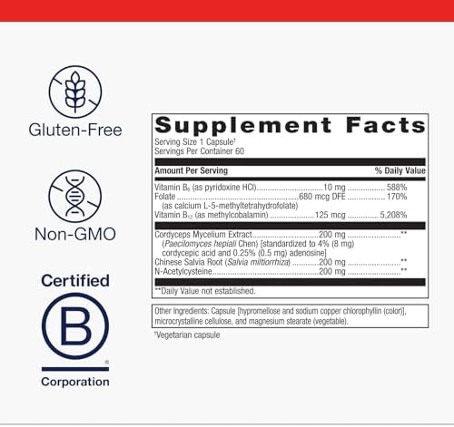 Metagenics Renagen DTX - Healthy Kidney Detoxification* - For Heart Health* - With Vitamin B6, Folate