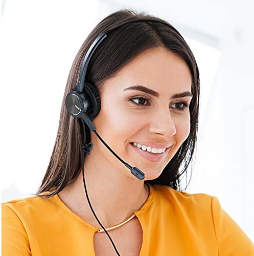 MAIRDI Telephone Headset with Microphone Noise Canceling
