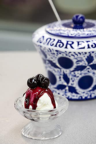 AMARENA FABBRI Wild Cherries In Syrup, 8.1 OZ | Gluten Free, Non-GMO, Vegan, Use it as a garnish for cocktails