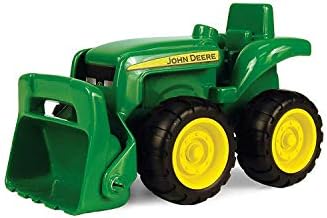 TOMY John Deere Vehicle Set - Includes Dump Truck Toy and Tractor Toy with Loader - Kids Outdoor Toys - Kids Construction and Sandbox Toys - 6