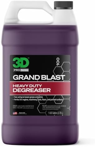 3D Grand Blast Engine Degreaser – Heavy Duty Biodegradable Cleaner for Engines, Wheels, Exhausts & More – Fast-Acting