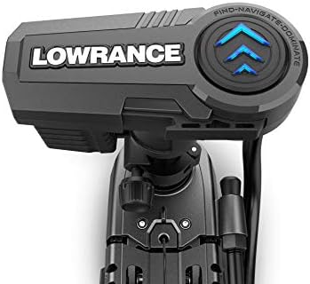 Lowrance Ghost - Freshwater Trolling Motor, Ultra Quiet, Bow Mount, 97/120 lbs Thrust with Configurable Foot Pedal