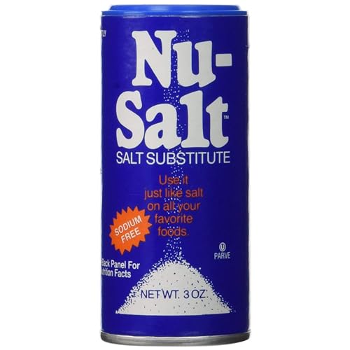 Nu-Salt Substitute Shaker, 3 Ounce (Pack of 36)